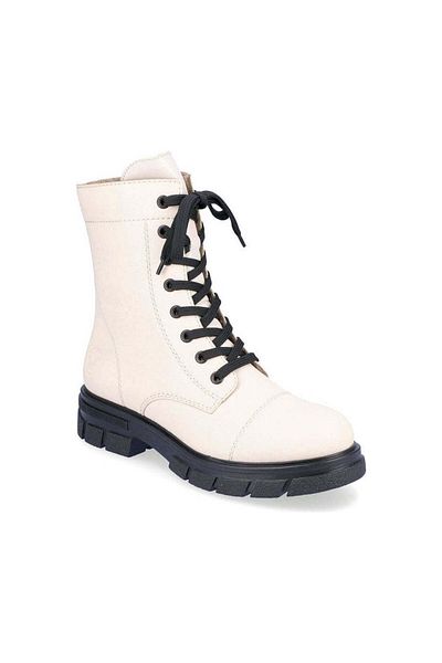 Rieker Beige Booties Womens Shoes