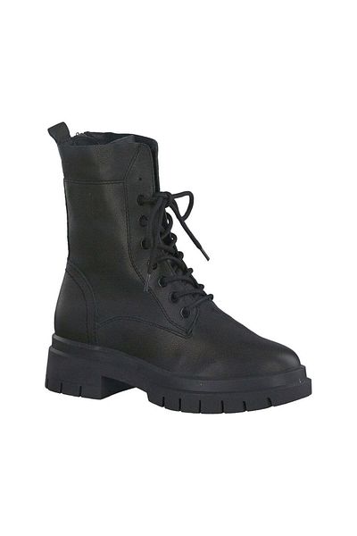 Tamaris Black Booties Womens Shoes