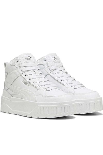 Puma White Booties Womens Shoes