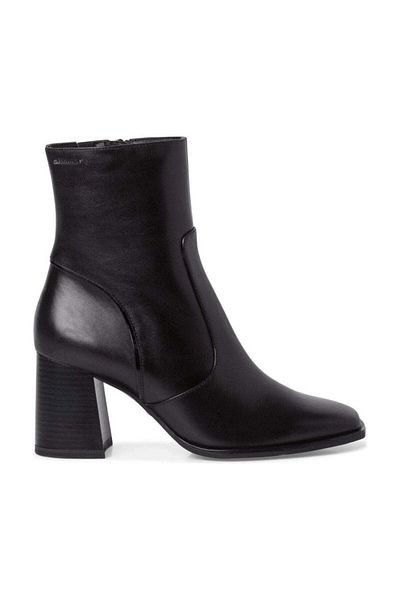 Tamaris Black Booties Womens Shoes