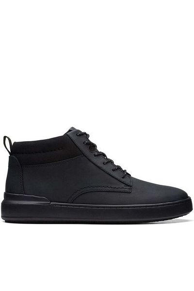 CLARKS Black Booties Mens Shoes