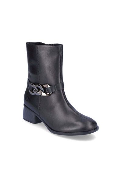 Remonte Black Booties Womens Shoes