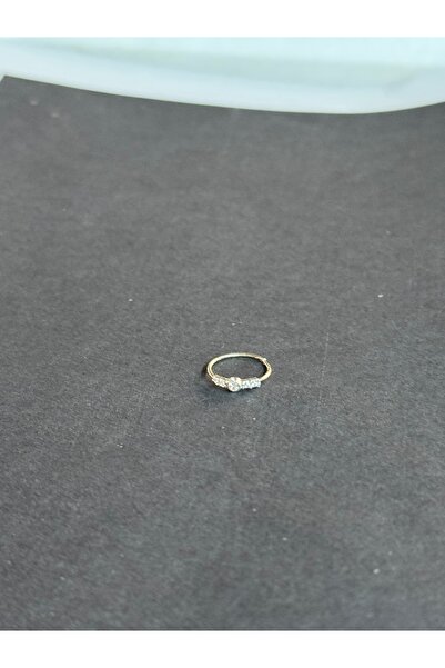 Takıkraliyeti 925 ayar gümüş zirkon taşlı halka hızma