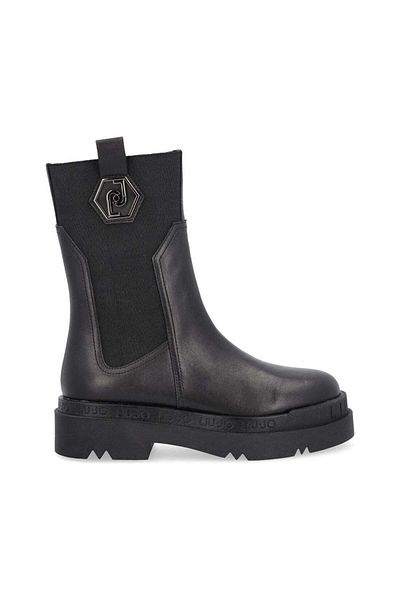 Liu Jo Black Booties Womens Shoes