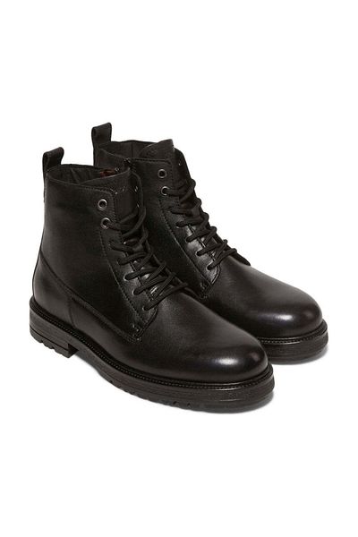 Marc O'Polo Black Booties Mens Shoes