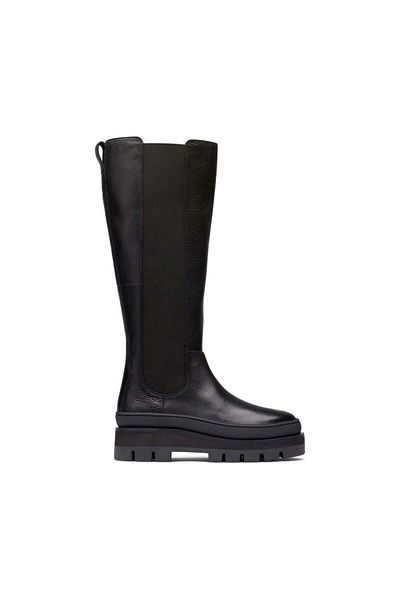 CLARKS Black Booties Womens Shoes