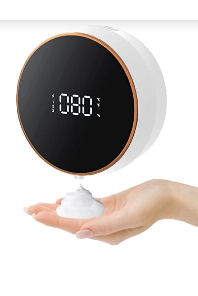 efmues Sensörlü sabunluk otomatik sıvı sabunluk şarjlı lavabo banyo sabunluğu