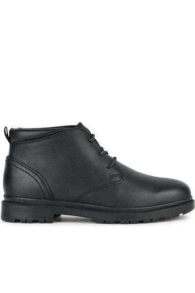 Geox Black Booties Mens Shoes