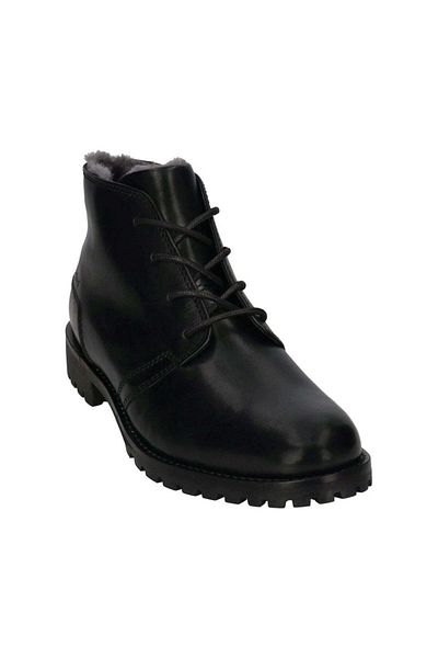 BUGATTI Black Booties Mens Shoes