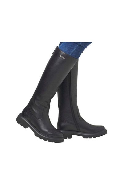 Remonte Black Boots Womens Shoes