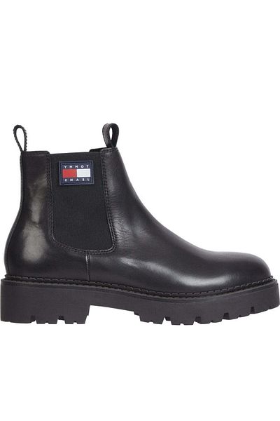 Tommy Jeans Cizme negre Pantofi barbati
