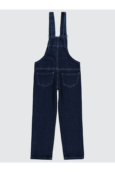Civil Girls Girl's Salopette 6-9 Years Dark Blue