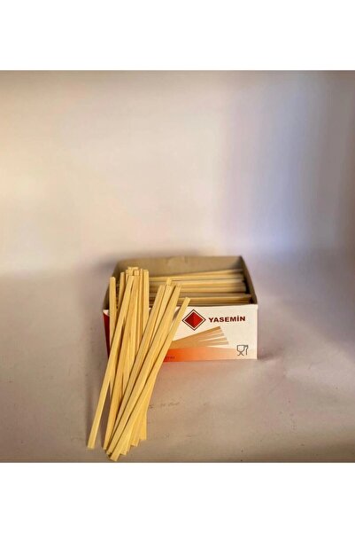 besyapıteknik Bambu Tahta Ahşap Karıştırıcı Çay Kaşığı 500 %100 Bambu