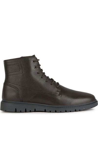 Geox Brown Booties Mens Shoes