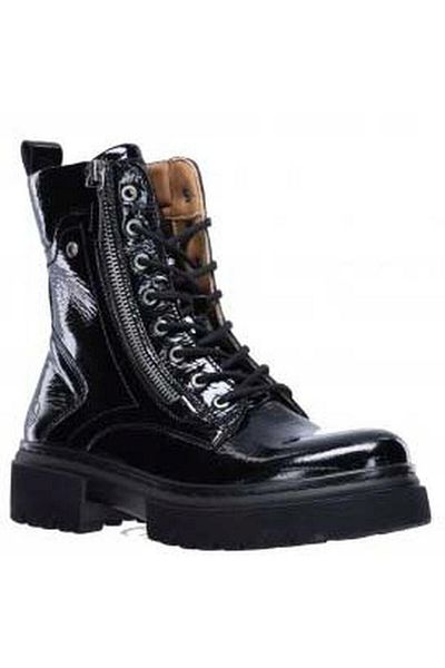 SALAMANDER Black Booties Womens Shoes