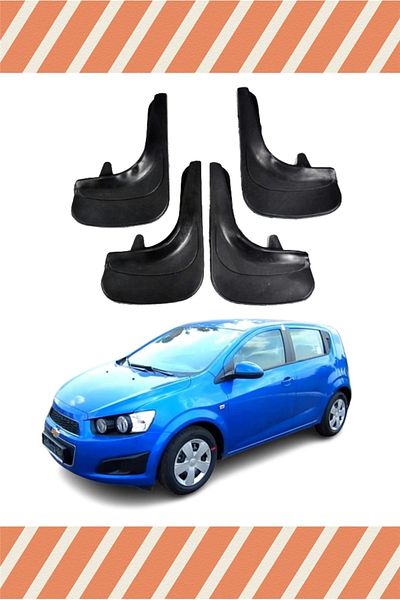 ALPAX OTOMOTİV Chevrolet Aveo Hb 2011-2014 Dust Cover Fender and Mudguard - Set of 4