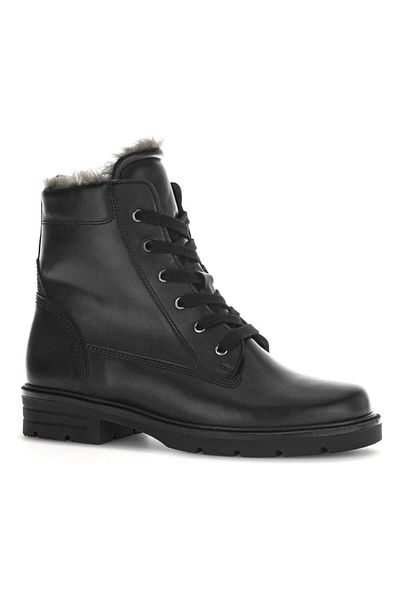 GABOR Black Booties Womens Shoes