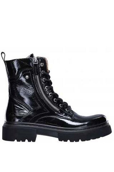 SALAMANDER Black Booties Womens Shoes