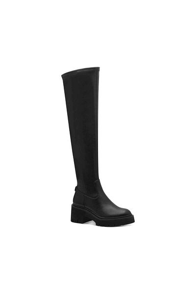 Tamaris Black Boots Womens Shoes