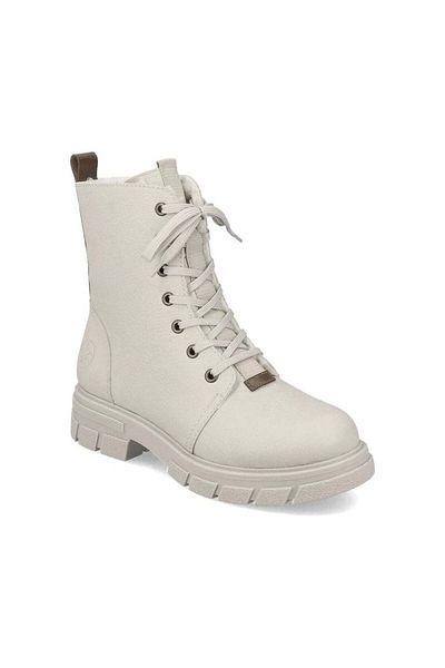 Rieker Beige Booties Womens Shoes