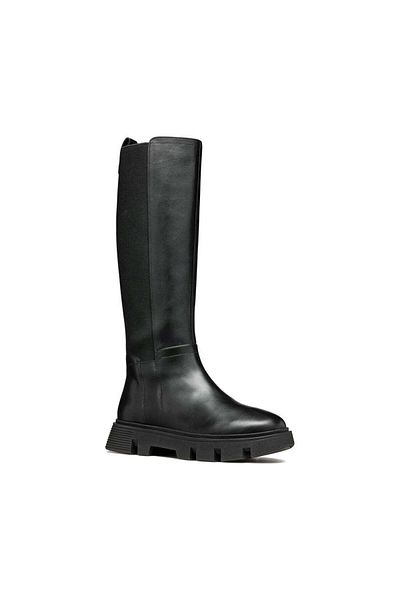 Geox Black Boots Womens Shoes