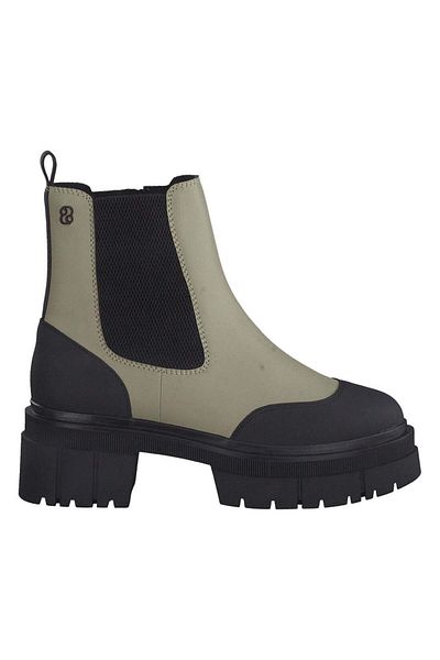 s.Oliver Green Booties Womens Shoes