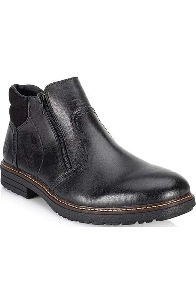 Rieker Cizme negre Pantofi barbati