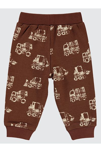 Civil Baby 6-18 Months Baby Boy Sweatpants - Brown