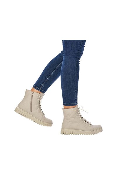 Rieker Cizme bej Pantofi dama