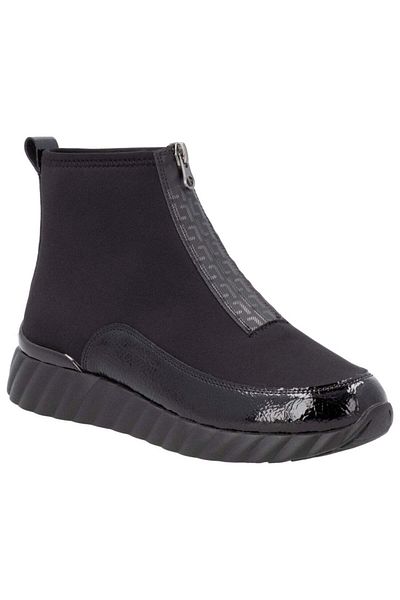 Remonte Black Booties Womens Shoes