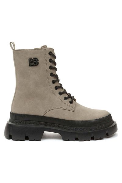 Betsy Beige Booties Womens Shoes