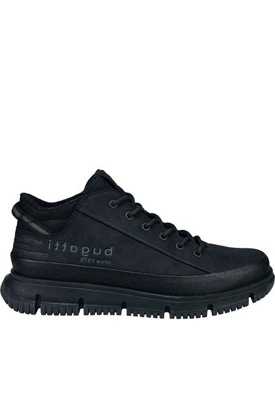 BUGATTI Black Booties Mens Shoes