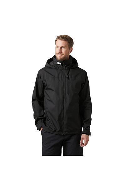 Helly Hansen Crew Hooded Coat Men's Black Coat