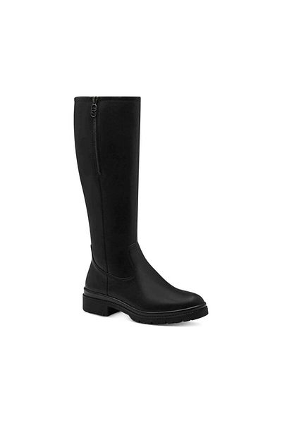 Tamaris Black Boots Womens Shoes