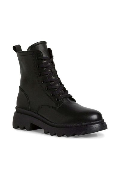 Tamaris Black Booties Womens Shoes