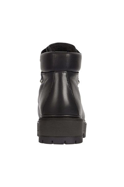 Tommy Hilfiger Black Booties Womens Shoes