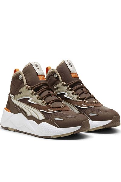 Puma Brown Booties Womens Shoes