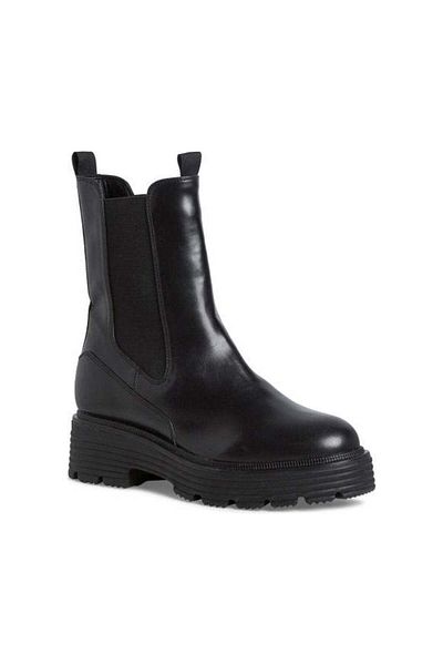 Tamaris Black Booties Womens Shoes