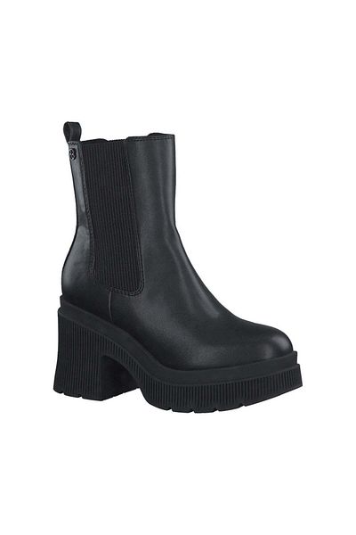 s.Oliver Black Booties Womens Shoes