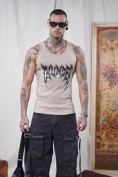 Butik TREND WE Ανδρικό εσώρουχο από ύφασμα καμισόλ με στάμπα με λεπτή εφαρμογή