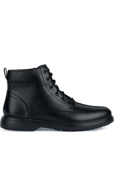 Geox Black Booties Mens Shoes