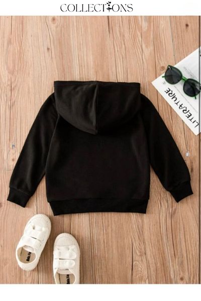 Arz giyim Trend Collections Boy's Hooded King Printed 3-Pack Sweatshirt