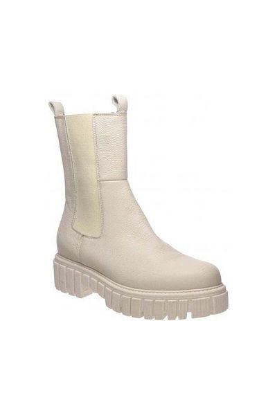 SALAMANDER Beige Booties Womens Shoes
