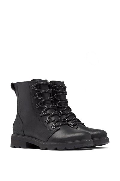 Sorel Black Booties Womens Shoes