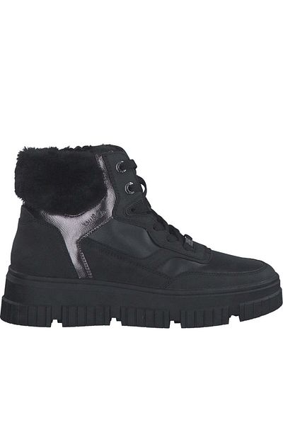 s.Oliver Black Booties Womens Shoes