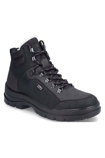 Rieker Cizme negre Pantofi barbati