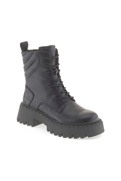 Betsy Black Booties Womens Shoes