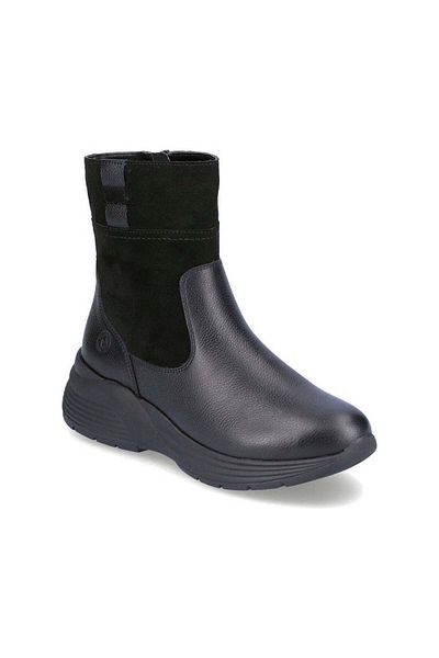 Remonte Black Booties Womens Shoes