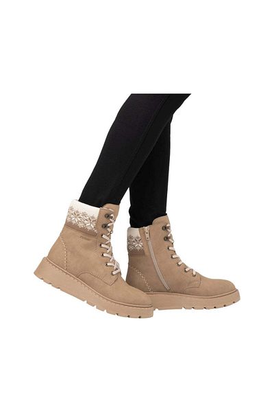 Rieker Cizme bej Pantofi dama