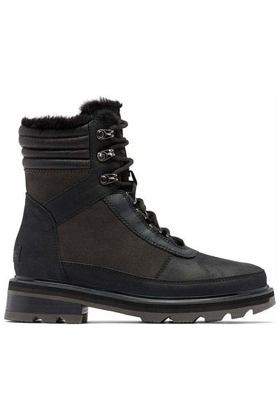 Sorel Black Booties Womens Shoes